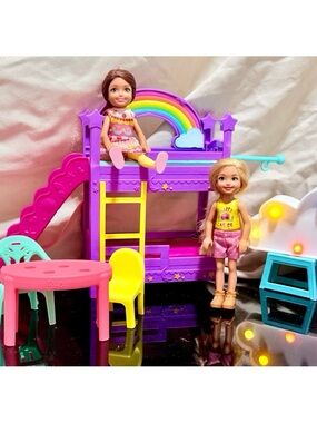 Barbie Skipper Ultimate Daycare Playset Parts 2023 + Extra Accessories + Dolls